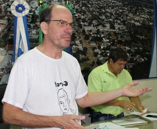 Presidente do MDB, ex-prefeito Sergio Barbosa/ Foto; Arquivo/Moreira Produções
