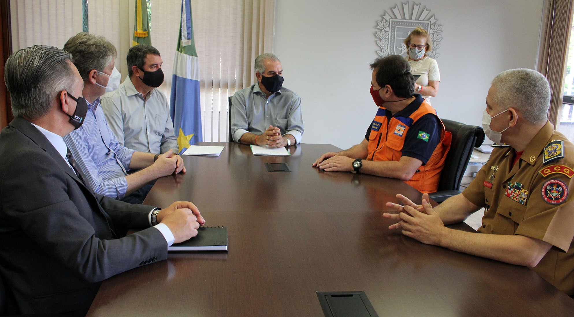 Planos de trabalho vão nortear as ações de contenção dos incêndios florestais em todo o MS