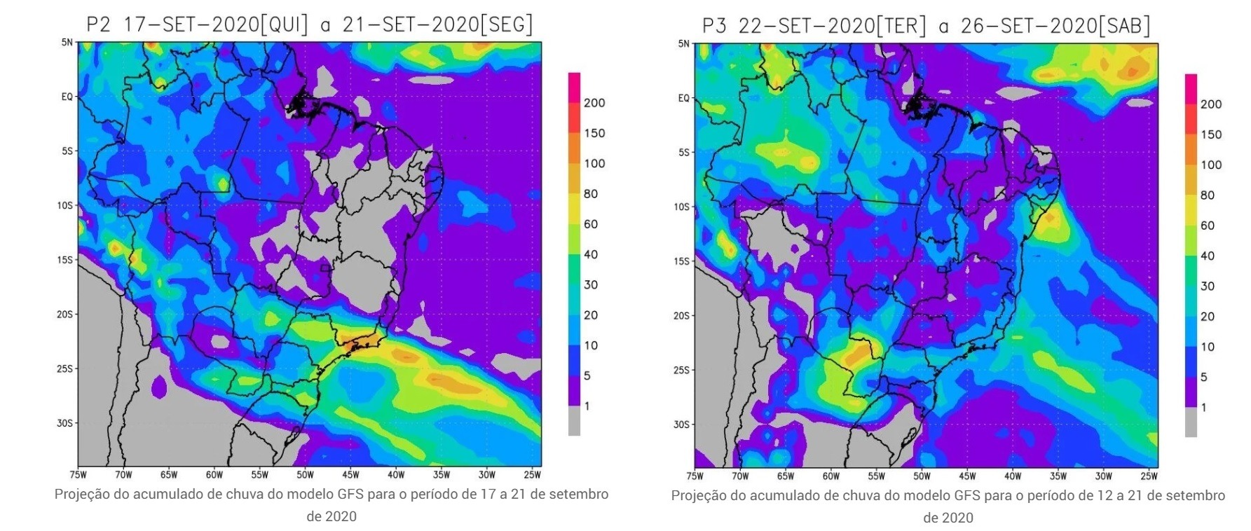 Frente fria dá boas-vindas a primavera e ameniza clima em Mato Grosso do Sul