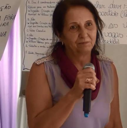 Amambai realiza a 1ª Conferência Municipal de Políticas Públicas para Mulheres Segundo a gestora da Coordenadoria da Mulher, Zélia Borges, a mulher deve conquistar ainda mais espaço na sociedade, principalmente na área política / Foto: Moreira Produções
