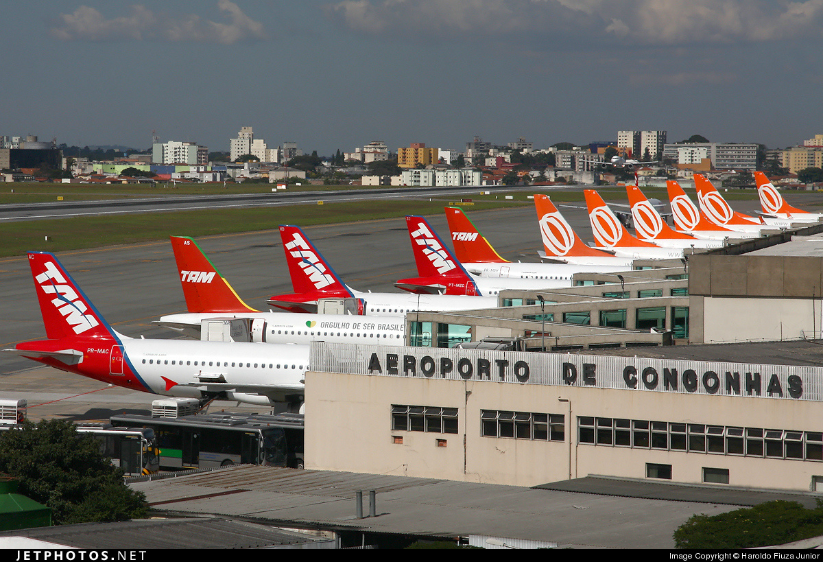 Aeroporto de Congonhas é reaberto após incêndio em turbina de avião Foto: Divulgação