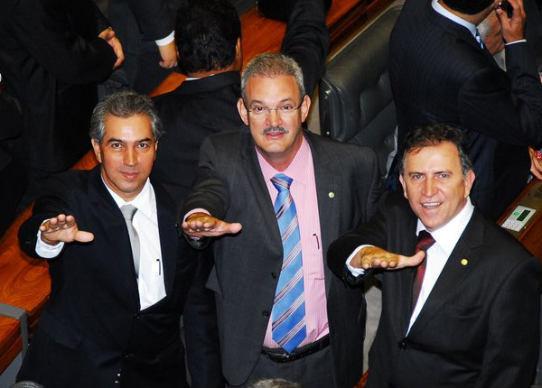 Reinaldo,Geraldo e Girotto.
