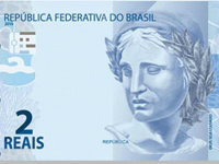 Novas cédulas de R$ 2 e de R$ 5 têm camada protetora contra sujeira