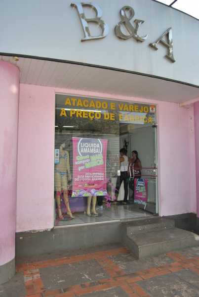 6° Liquida Amambai termina com balanço positivo A empresa B&A Lingerie alcançou um faturamento acima do esperado, com cerca de 50% de crescimento nas vendas.