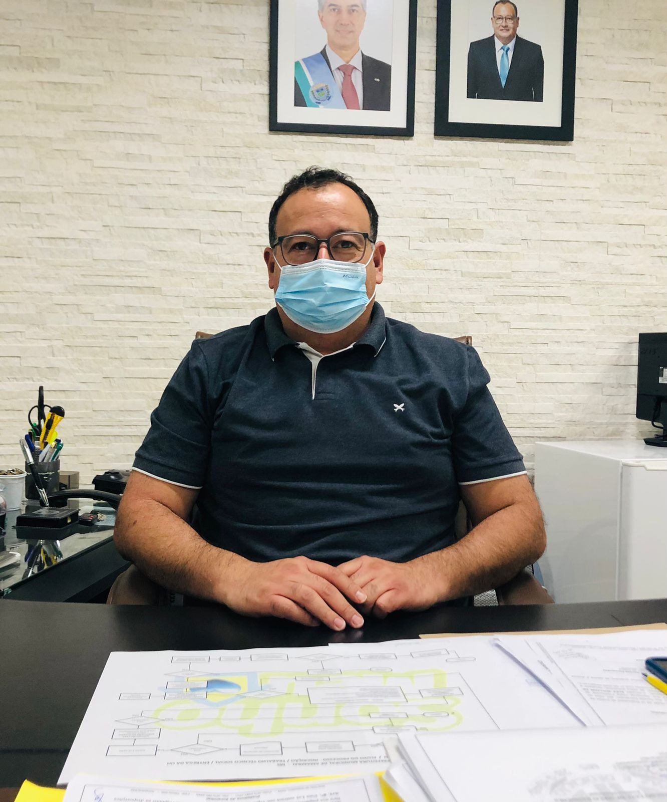 Prefeito de Amambai, desmente boatos que teria sofrido acidente neste domingo Foto: Amambai Notícias