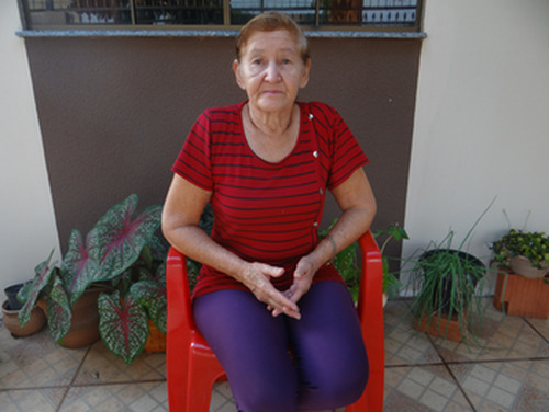 Felicidade é a mãe de todos os filhos Dona Felicidade vive rodeada pelos filhos / Foto: Arquivo Pessoal
