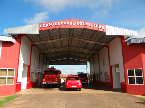 Sede do 2º Subgrupamento de Bombeiros de AmambaiFoto: Moreira Produções
