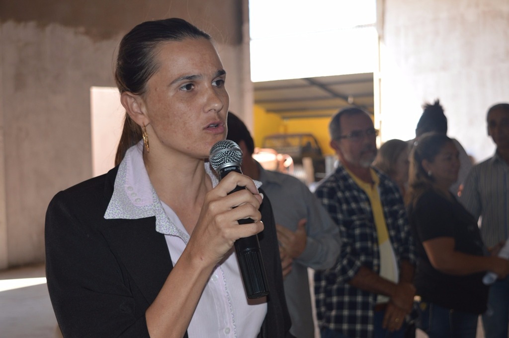 Professora Vera Lorenzetti, candidata a presidente pela chapa Inovação e Unidade / Foto: Moreira Produções