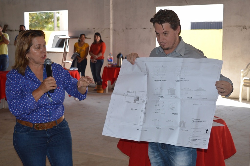 Presidente do Simted de Amambai, professora Olga Mariano Foto: Moreira Produções