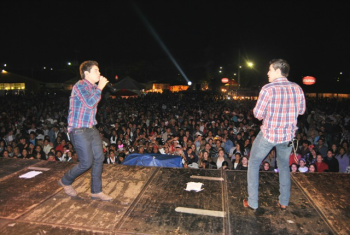 Expobai gerou R$ 35 milhões em negócios Show da dupla Bruno e Paulo e Vitor.
