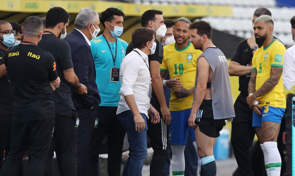 Eliminatórias: Fifa investiga jogo entre Brasil e Argentina Foto: divulgação