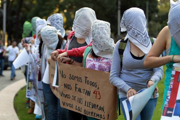 Estudantes desaparecidos no México Jose Mendes/EPA/Direitos reservados
