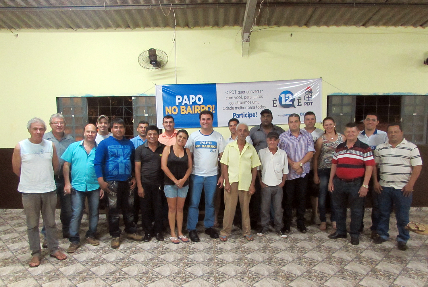 Moradores da Vila Limeira cobram melhorias na saúde e manutenção das ruas O Projeto Papo no Bairro é uma idealização do PDT de Amambai.