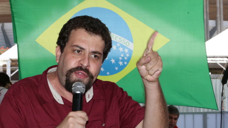 Guilherme Boulos, candidato a presidente pelo PSOL