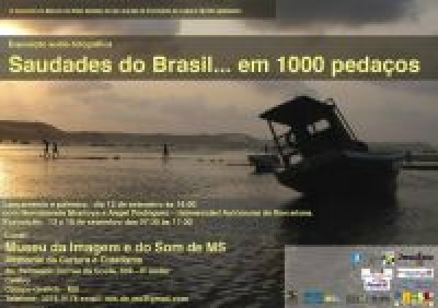 MIS lança exposição áudiofotográfica “Saudades do Brasil... em 1000 pedaços” MIS lança exposição áudiofotográfica “Saudades do Brasil... em 1000 pedaços”