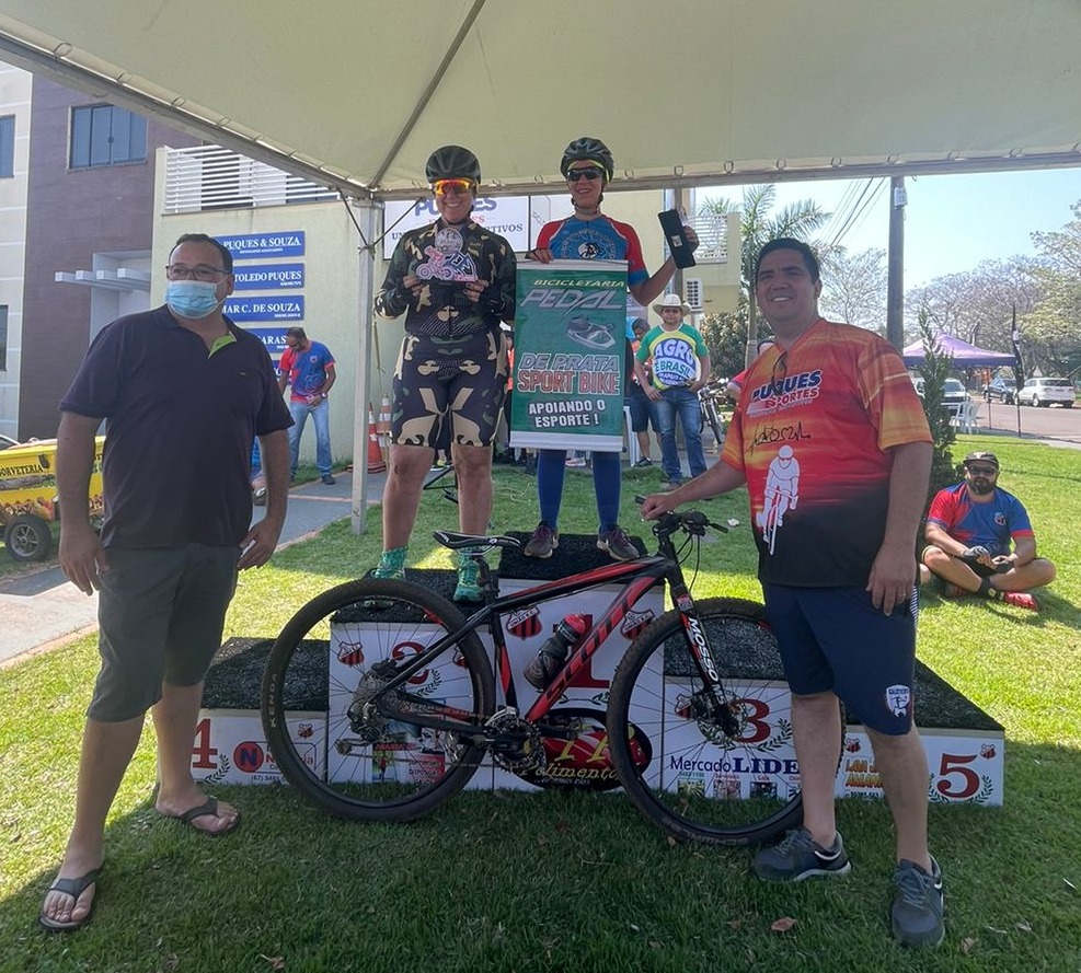 1º Desafio Puques Esportes de Ciclismo aconteceu nesta terça (7) em Amambai Foto: assessoria