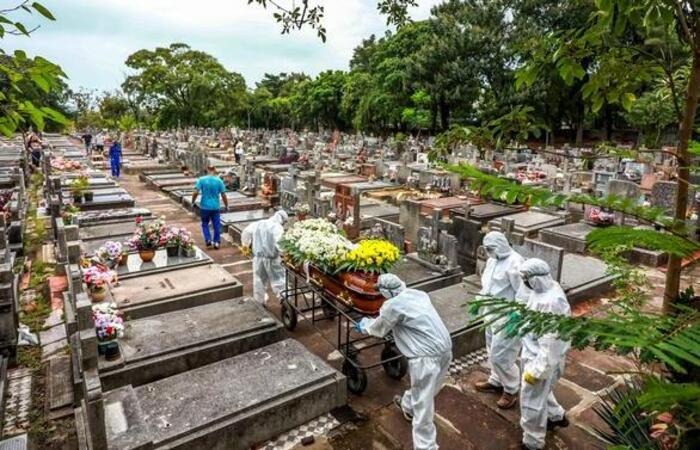 Brasil bate novo recorde: 3.869 mortes por Covid-19 em 24 horas Foto: Silvio Ávila/AFP