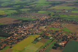 Vista aérea da cidade de Aral Moreira que está completando 41 anos / Foto: Divulgação