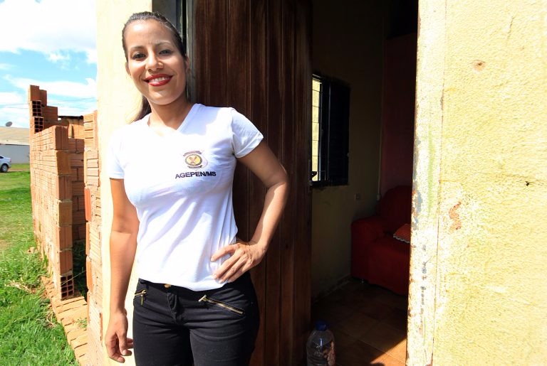 “Essa é a primeira oportunidade que eu tenho de melhorar a vida da minha filha”, relata Patrícia. Foto: Edemir Rodrigues