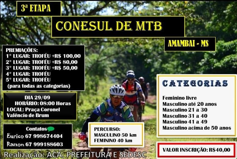 Agenda de eventos para Amambai e região Agenda de eventos para Amambai e região