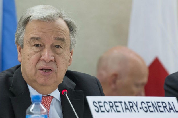 Secretário-geral da ONU, António Guterres. Foto ONU