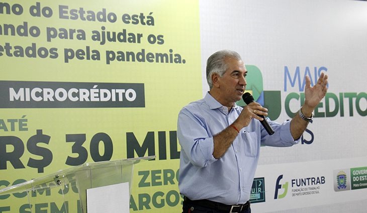 Reinaldo Azambuja abre mão do ICMS da energia durante escassez hídrica Foto: Chico Ribeiro