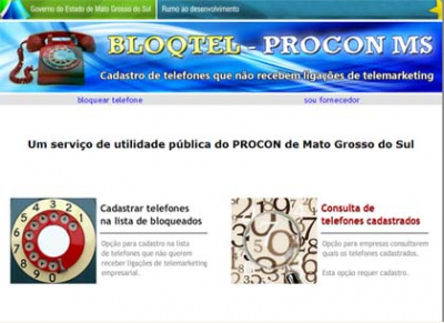 Consumidor pode bloquear serviço de telemarketing Consumidor pode bloquear serviço de telemarketing