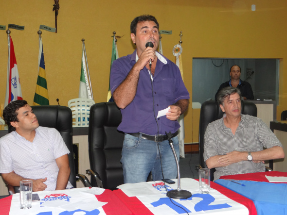PDT de Amambai anuncia a pré-candidatura de Gilmar Vicentin para prefeito Pré-candidato a prefeito de Amambai, Gilmar Vicentin (PDT)Foto: Moreira Produções