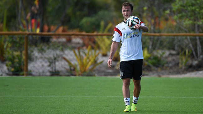 Mario Götze: "É importante impor o nosso estilo"