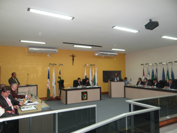 Resumo da sessão da Câmara de Amambai do dia 21 de setembro de 2015 Plenário Lourino Jesus de Albuquerque, na Câmara de Vereadores de Amambai / Foto: Moreira Produções