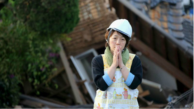 Sobe para 18 número de mortos em novo sismo no Japão Sobe para 18 número de mortos em novo sismo no Japão