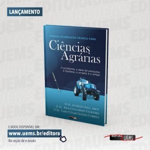 Editora UEMS lança ‘Manual de redação técnica para ciências agrárias’ Editora UEMS lança ‘Manual de redação técnica para ciências agrárias’