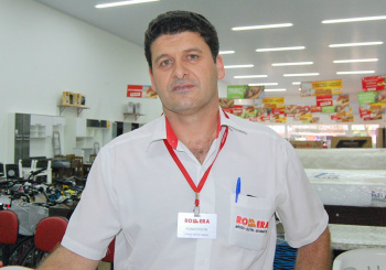 Randerson Fernandes, funcionário da Loja Romera.