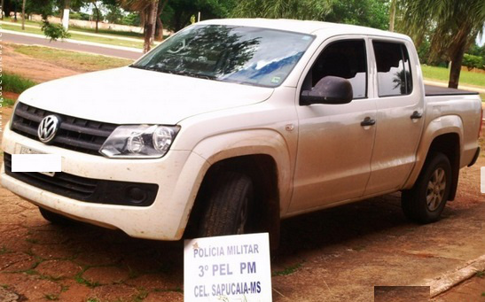 PM recupera veículo roubado em Goiás