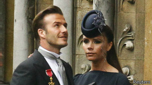 Beckham é casado com a ex-Spice Girl e atual estilista Victoria