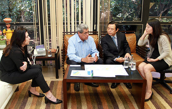 Governador recebe visita do Cônsul da Coreia do Sul e reforça parcerias Governador recebe visita do Cônsul da Coreia do Sul e reforça parcerias