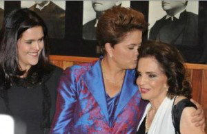 Dilma diz que sua mãe já deixou o hospital e passa bem