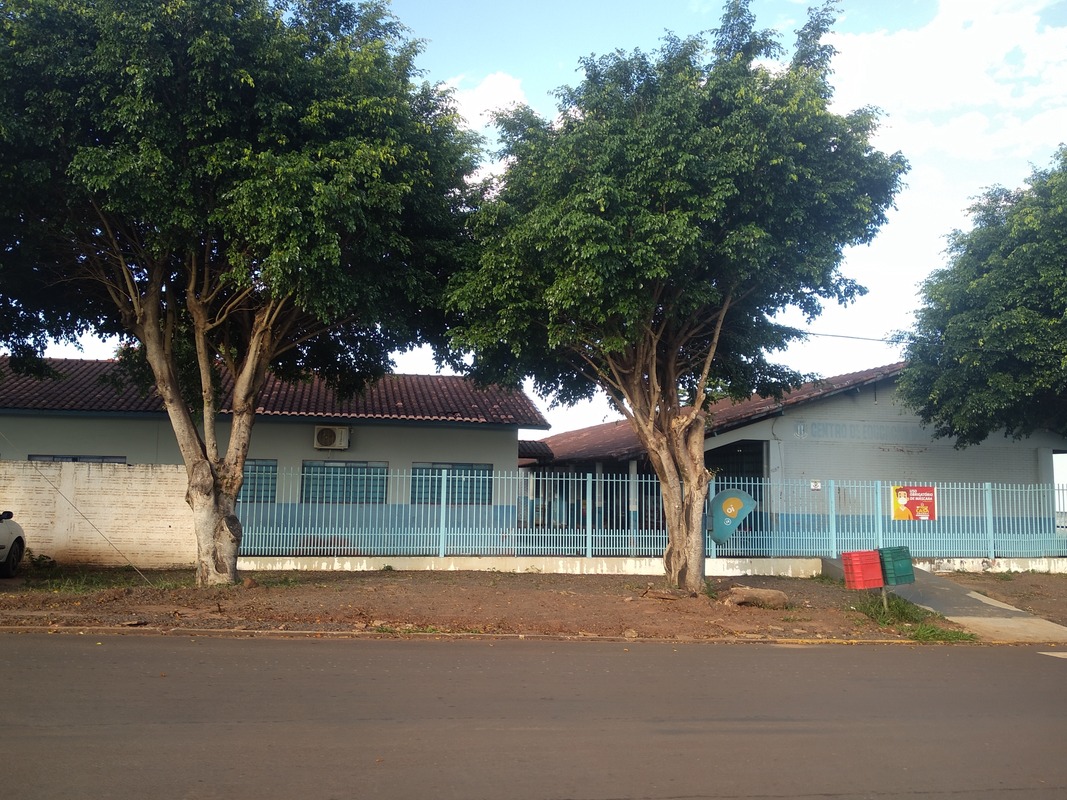 No CEI Nosso Mundo, a vereadora solicita, além da substituição do parquinho, a reforma da unidade escolar / Foto: Amambai Notícias