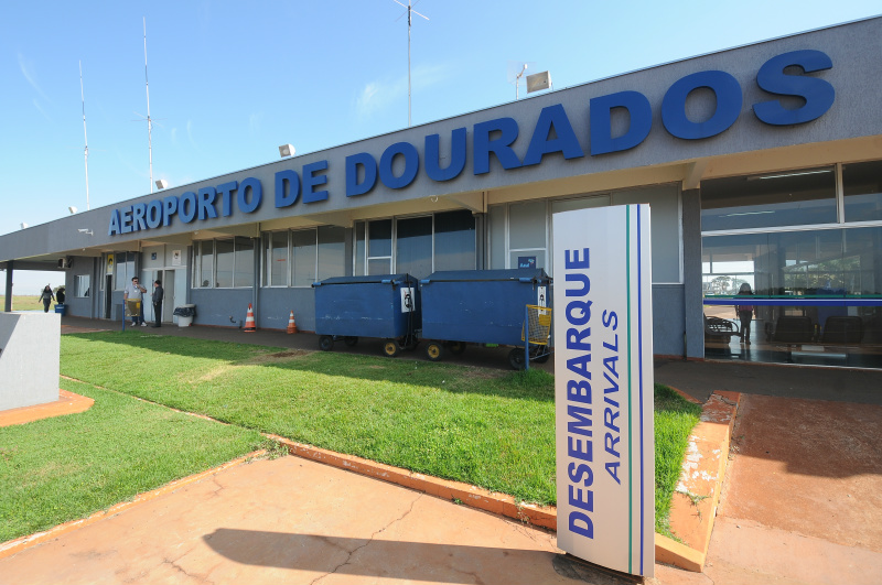 Aeroporto de Dourados passará por reformas e revitalizações para garantir vôos comerciais.