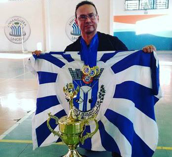 Amambai é destaque em Campeonato Estadual de Kung-Fu Kuoshu em Campo Grande Egberto José da Silva conquistou seis medalhas de ouro e foi destaque em formas tradicionais / Foto: Divulgação