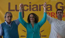 Convenção do PSOL homologa candidatura de Luciana Genro à Presidência PSOL confirma candidatura de Luciana na eleição deste anoFabio Rodrigues Pozzebom/Agência Brasil