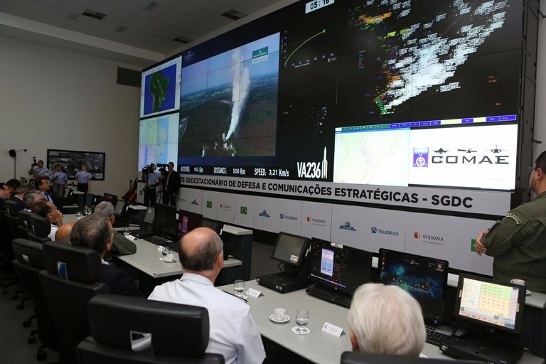 Satélite Geostacionário começa a ser testado SGDC é o primeiro equipamento geoestacionário brasileiro de uso civil e militar / Foto: Divulgação