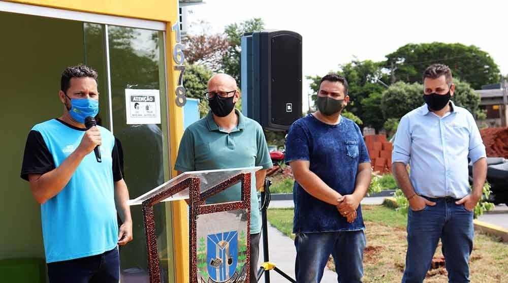 Escola Holística WF inaugurou nesta quinta (16) em Amambai Foto: Decom
