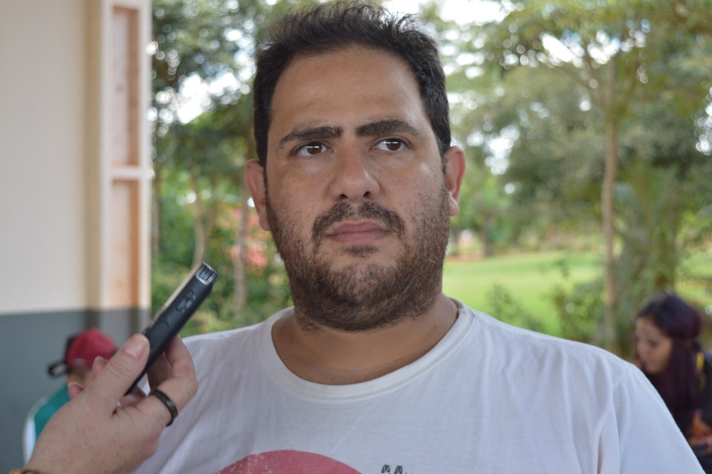 Feira Tekoha Guapoy quer dar mais visibilidade aos indígenas de Amambai O coordenador regional da Funai, Elder Paulo Ribas da Silva / Foto: Moreira Produções