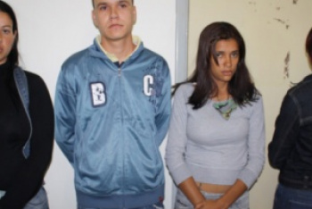 Quadrilha de Campo Grande foi presa por praticar roubos em shopping de Dourados. (Foto: Osvaldo Duarte/Dourados News)