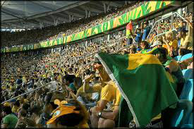 Jogo do Brasil aumenta movimento no Aeroporto de Brasília Jogo do Brasil aumenta movimento no Aeroporto de Brasília