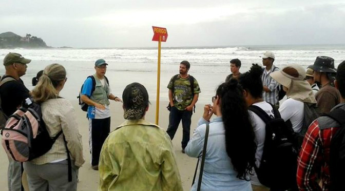Durante a expedição os estudantes tiveram a oportunidade de conhecer e desenvolver variadas atividades práticas em habitats diversificados / Foto: Divulgação
