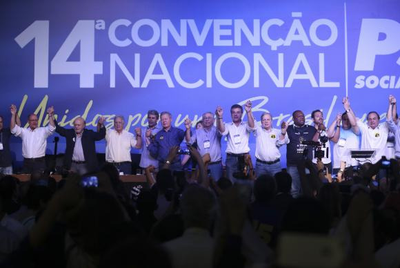 Convenção do PSDB em Brasília escolheu Geraldo Alckmin como presidente do partido / Foto: José Cruz/Agência Brasil