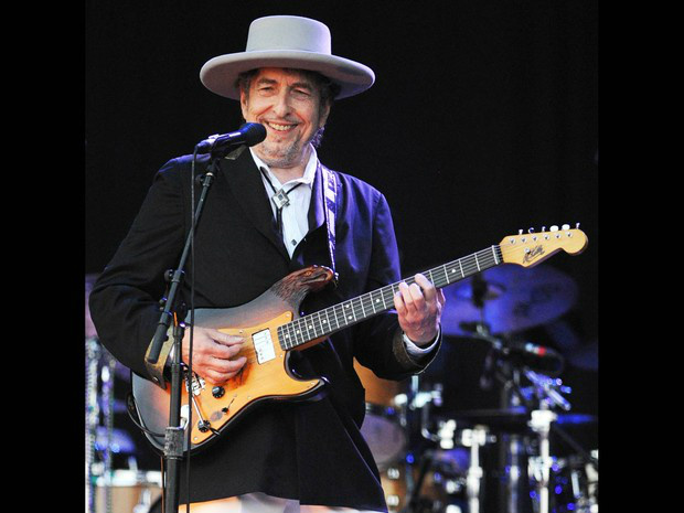 O cantor e compositor Bob Dylan, durante show no festival Vieilles Charrues em Carhaix, na França / Foto: Divulgação