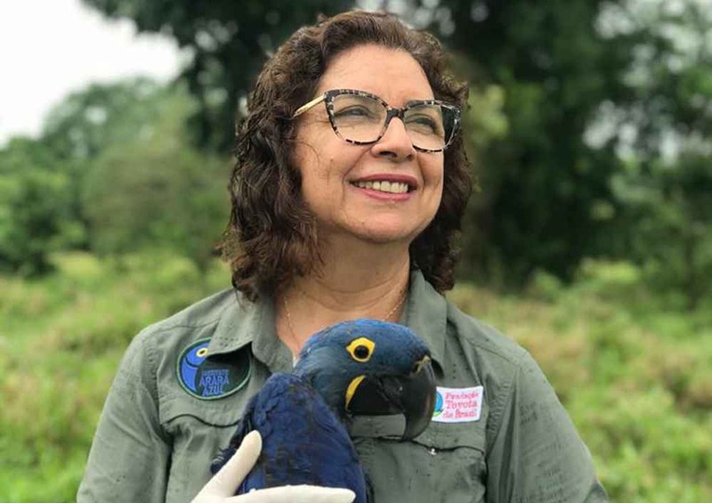 Neiva Guedes. (Foto: Divulgação/Instituto Arara Azul)